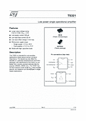 DataSheet TS321 pdf