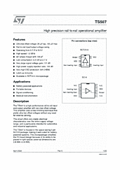 DataSheet TS507 pdf