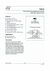 DataSheet TS616 pdf