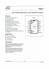 DataSheet TS617 pdf