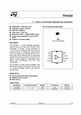 DataSheet TSH330 pdf