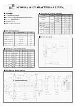 DataSheet SC1601A pdf