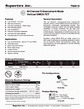 DataSheet TN0610 pdf