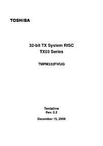 DataSheet TMPM332FWUG pdf