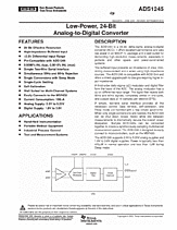 DataSheet ADS1245 pdf