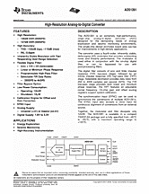 DataSheet ADS1281 pdf