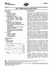 DataSheet ADS1601 pdf