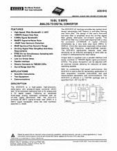 DataSheet ADS1610 pdf