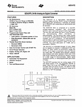 DataSheet ADS1672 pdf