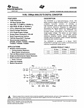 DataSheet ADS5500 pdf