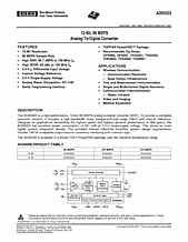 DataSheet ADS5522 pdf