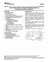 DataSheet ADS8318 pdf