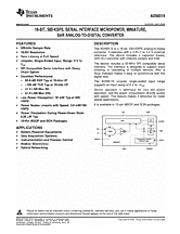 DataSheet ADS8319 pdf