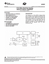 DataSheet ADS8322 pdf