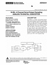 DataSheet ADS8341 pdf