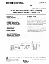 DataSheet ADS8343 pdf