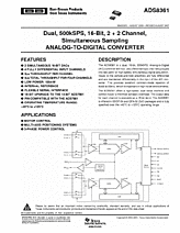 DataSheet ADS8361 pdf