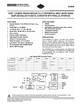 DataSheet ADS8406 pdf