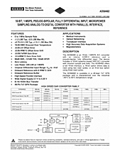 DataSheet ADS8482 pdf