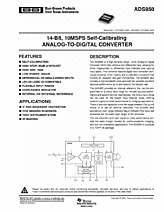 DataSheet ADS850 pdf