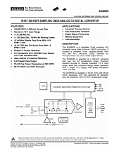 DataSheet ADS8505 pdf