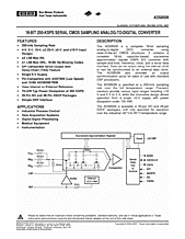 DataSheet ADS8509 pdf