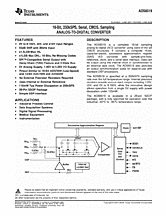 DataSheet ADS8519 pdf