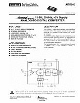 DataSheet ADS900 pdf