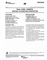DataSheet DAC2900 pdf
