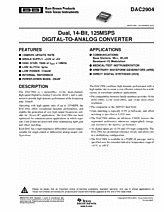 DataSheet DAC2904 pdf