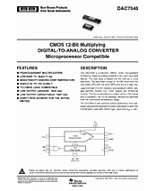 DataSheet DAC7545 pdf