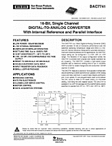 DataSheet DAC7741 pdf