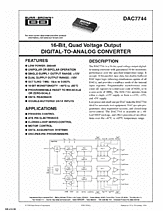 DataSheet DAC7744 pdf