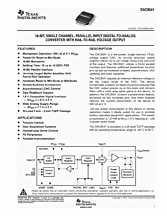 DataSheet DAC8541 pdf