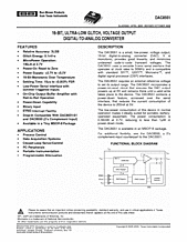 DataSheet DAC8551 pdf