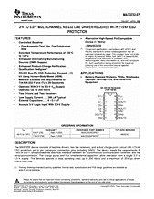 DataSheet MAX3232-EP pdf