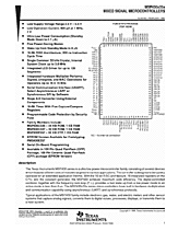 DataSheet MSP430C336 pdf