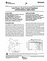 DataSheet OPA2684 pdf