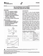 DataSheet OPA2695 pdf