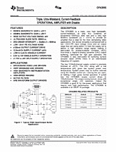 DataSheet OPA3695 pdf