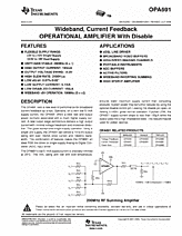 DataSheet OPA691 pdf