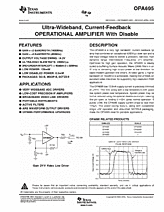 DataSheet OPA695 pdf