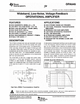 DataSheet OPA846 pdf