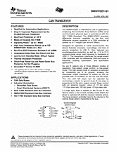 DataSheet SN65HVD251-Q1 pdf