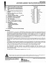 DataSheet SN75LBC241 pdf