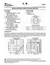 DataSheet THS3001HV pdf