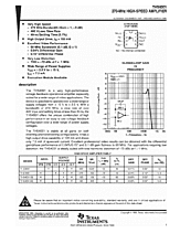 DataSheet THS4001 pdf