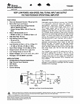 DataSheet THS4281 pdf