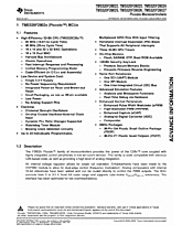 DataSheet TMS320F28026 pdf