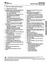 DataSheet TMS320VC5505 pdf